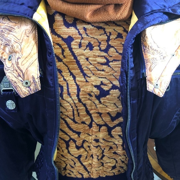 Vintage Kaelin Women’s Ski Pants Fit Size 2-4 Sweaters Accessories Purple Sienna - Picture 11 of 16